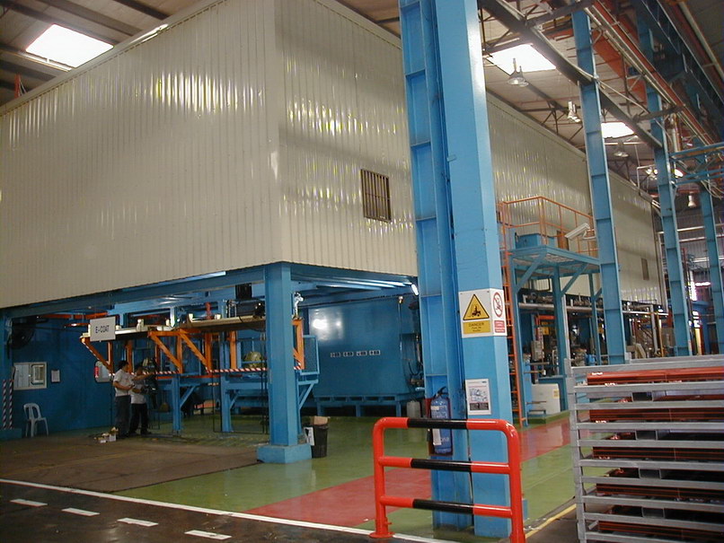 美國(guó)E-COAT電泳涂裝設(shè)備生產(chǎn)線